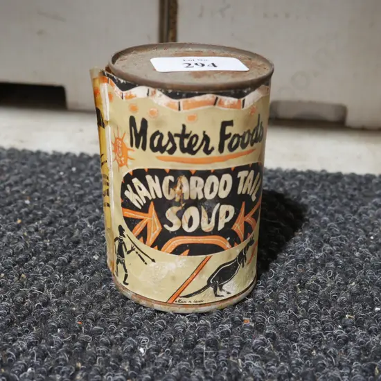 Master foods kangaroo tail soup unopened