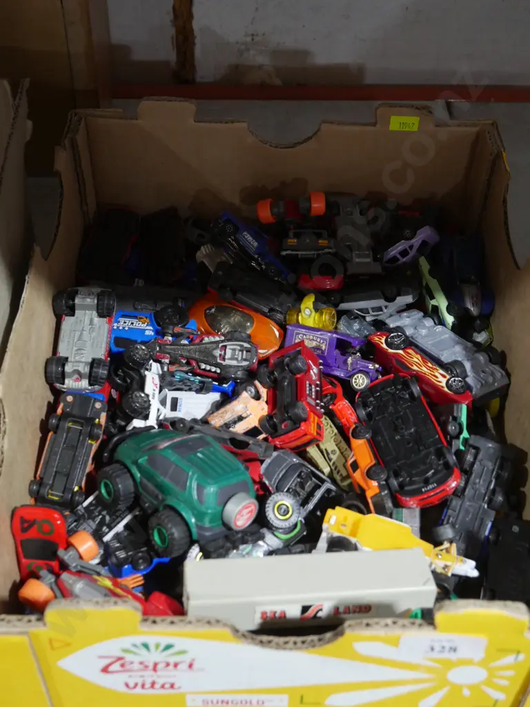 Box of toy cars Image 1++