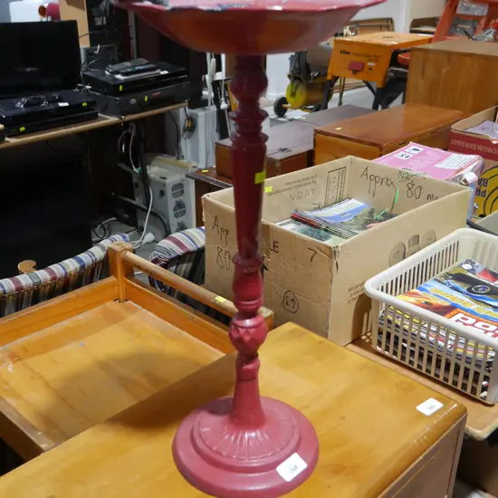 Cast bird bath