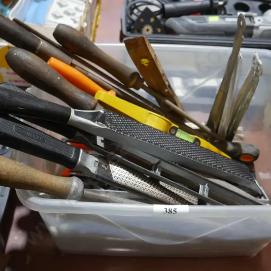 Hand files etc