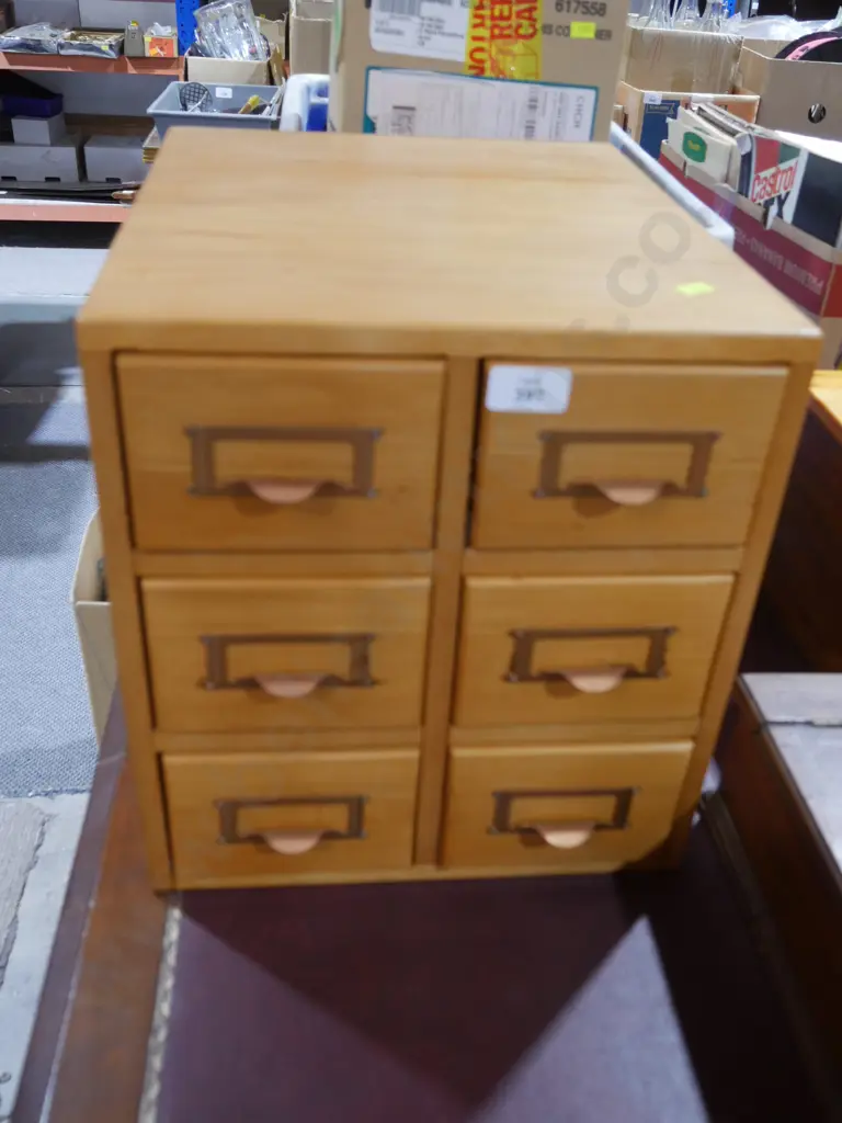Wooden filing drawers Image 1++