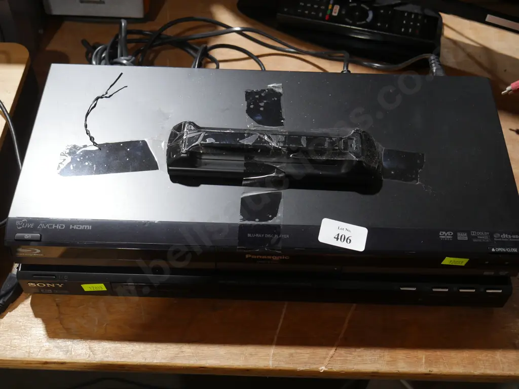 Panasonic Blu-ray player Sony DVD player Image 1++
