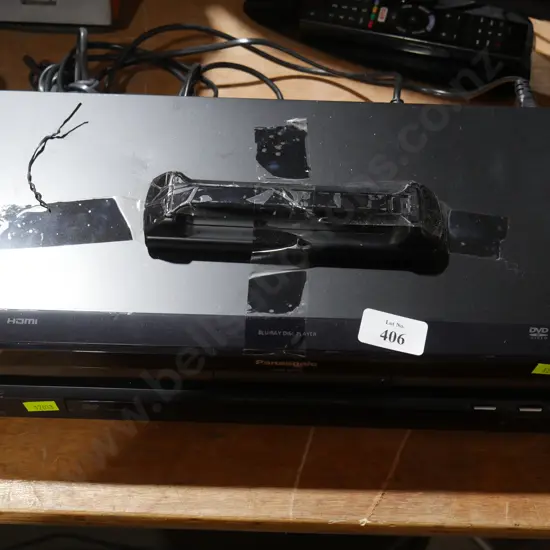 Panasonic Blu-ray player Sony DVD player