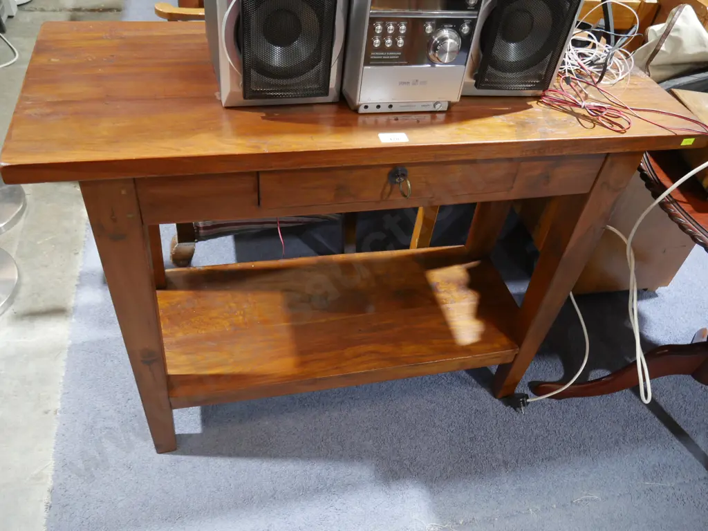 Solid wood hall table Image 1++