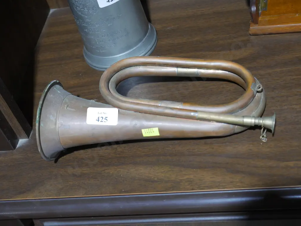Copper bugle Image 1++