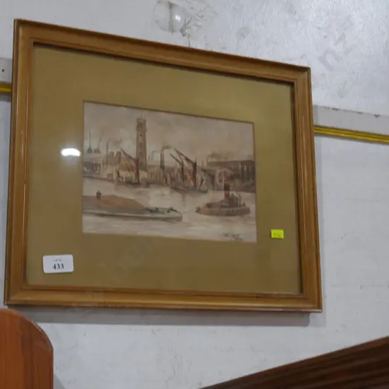Framed artwork