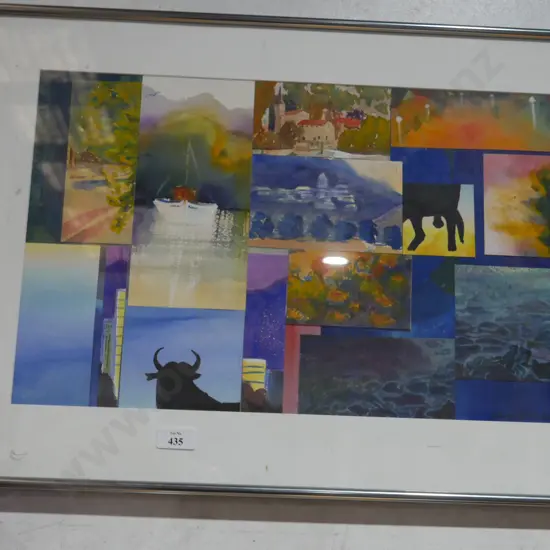 Framed artwork
