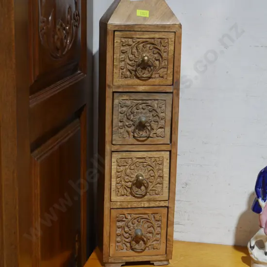 Small wooden drawers