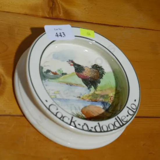 Royal Doulton 'Cock-a-doodle-do children's plate