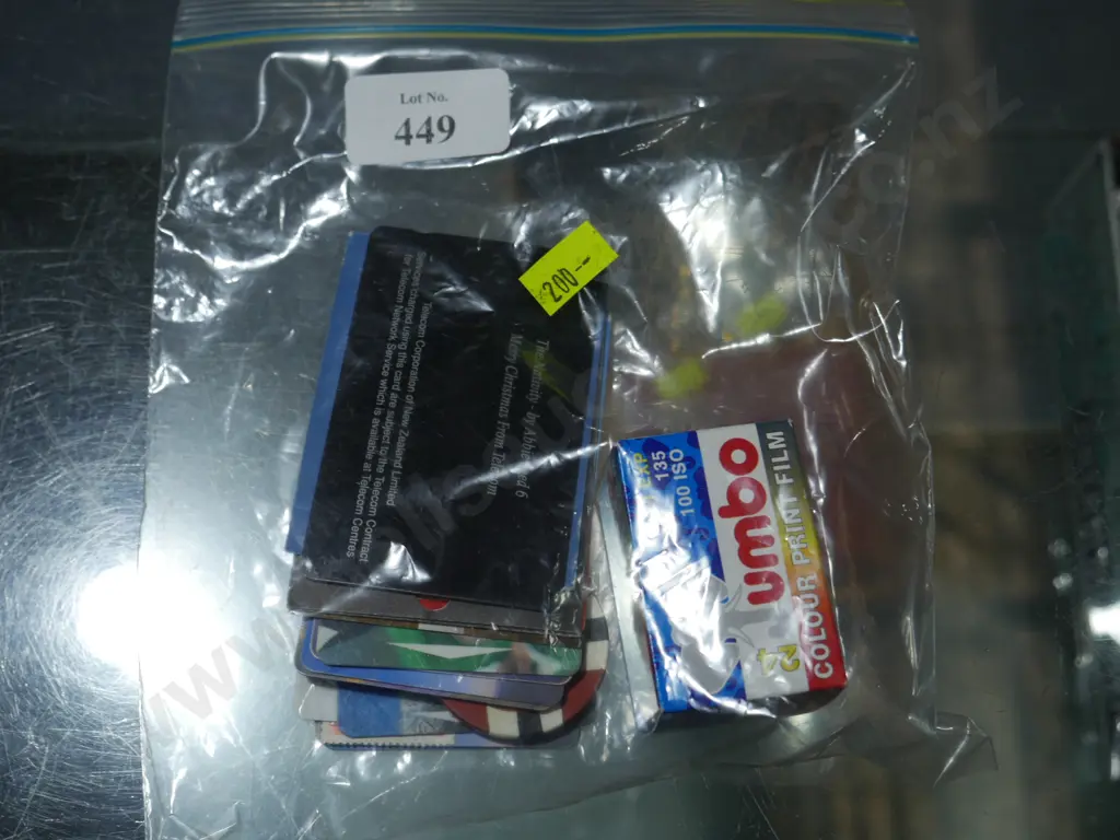 Camera film and phone cards Image 1++