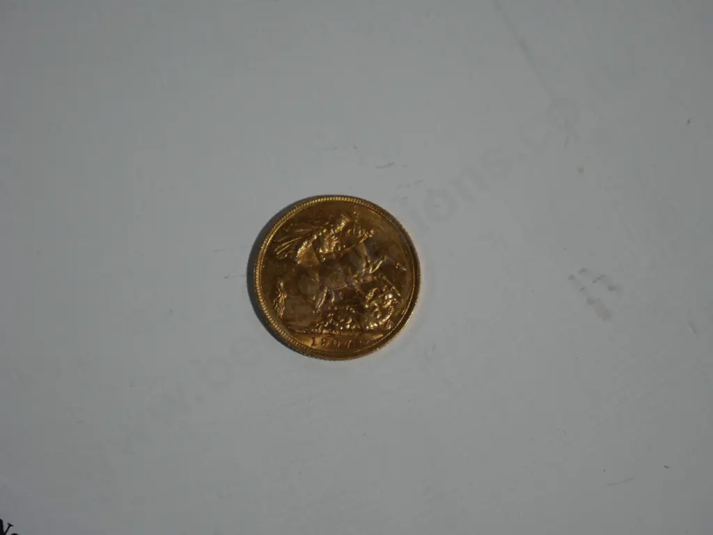 1907 full sovereign 6gms Image 1++