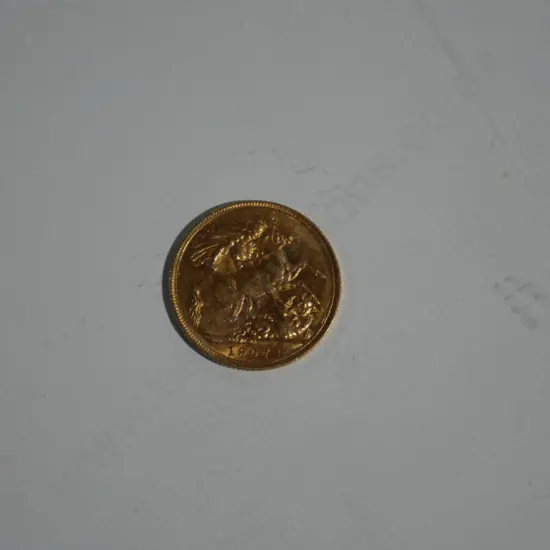 1907 full sovereign 6gms