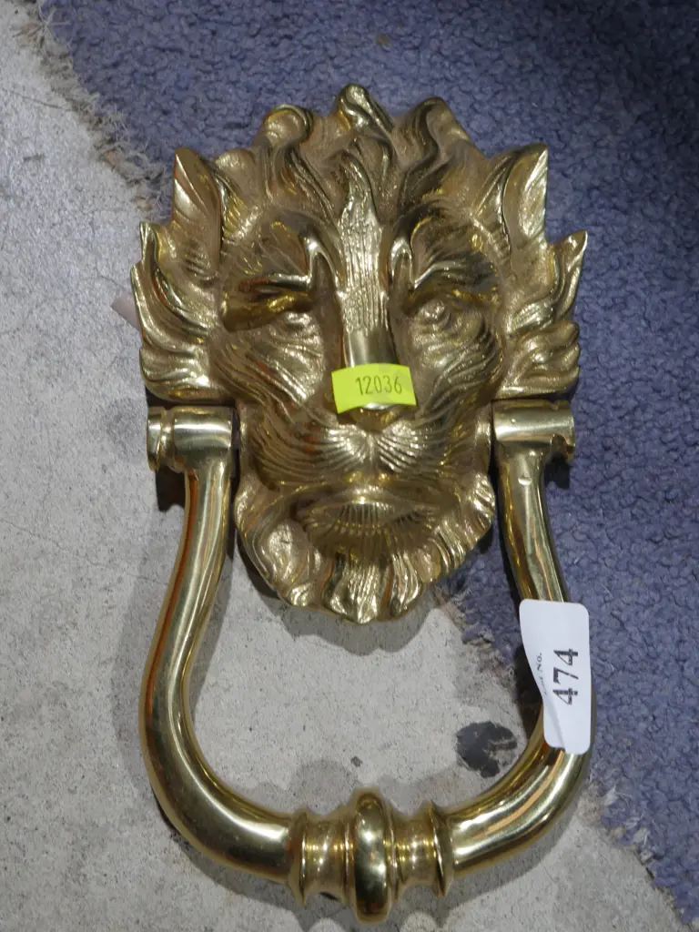 Brass door knocker Image 1++