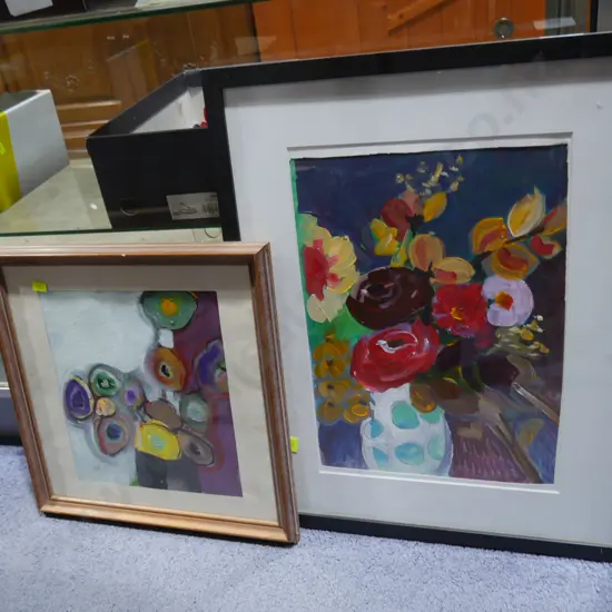 2 oil paintings