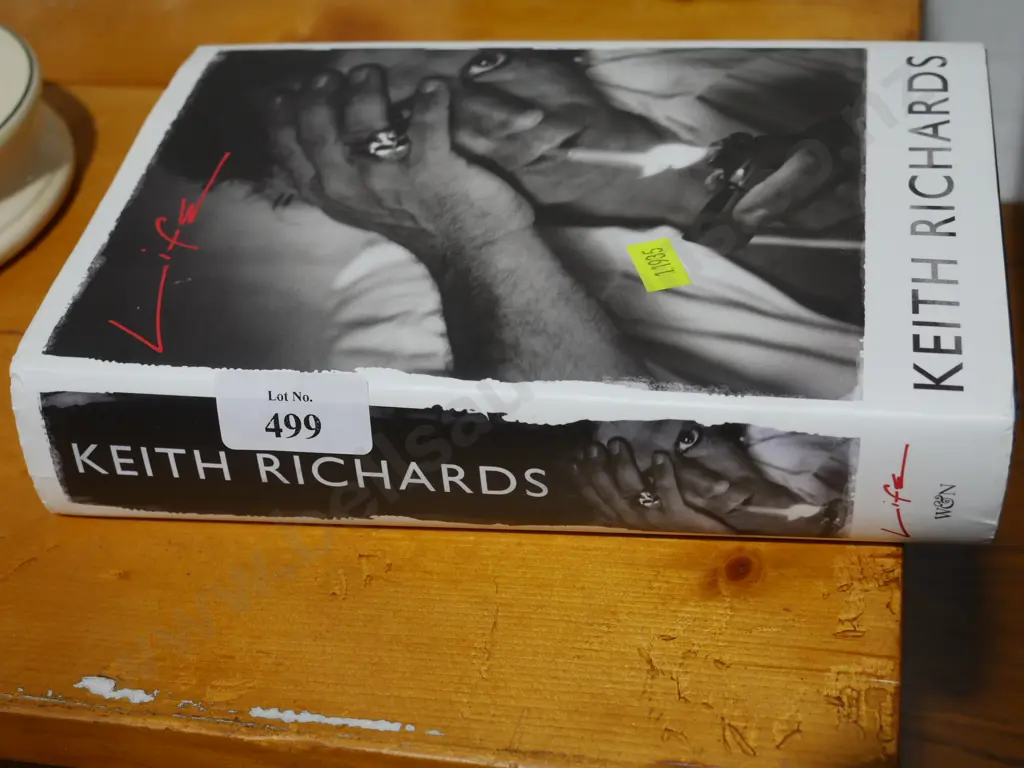 Keith Richards "life" book Image 1++