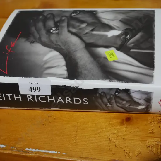 Keith Richards "life" book