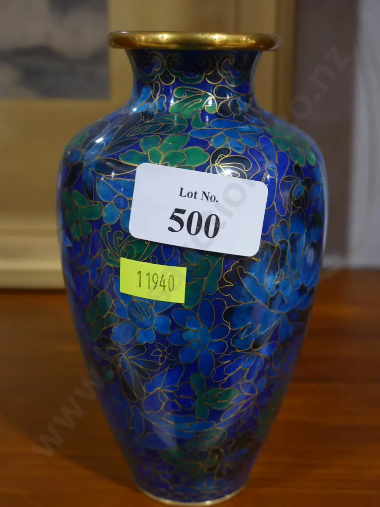 Cloisonne vase Image 1++