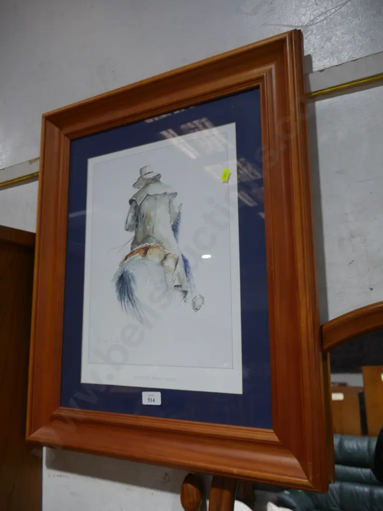 Michael ponder "The Drover" print Image 1++