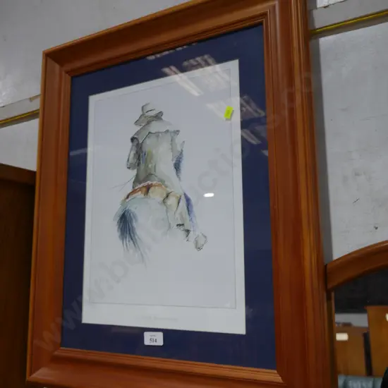 Michael ponder "The Drover" print
