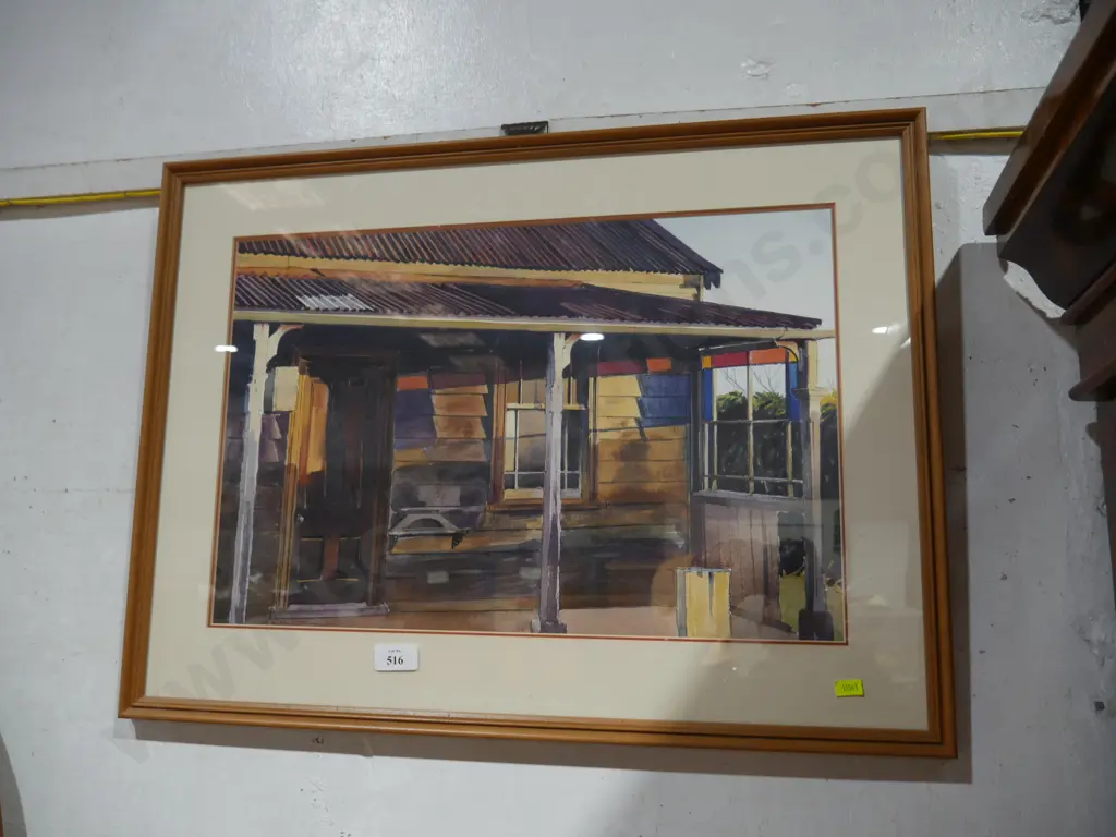 Framed W. A. MacCormick print Image 1++