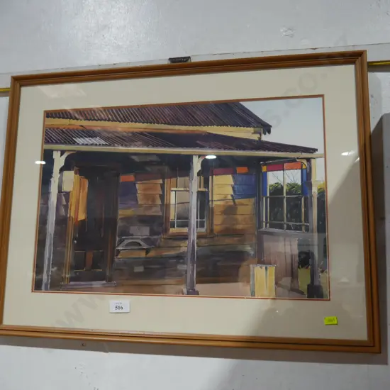 Framed W. A. MacCormick print