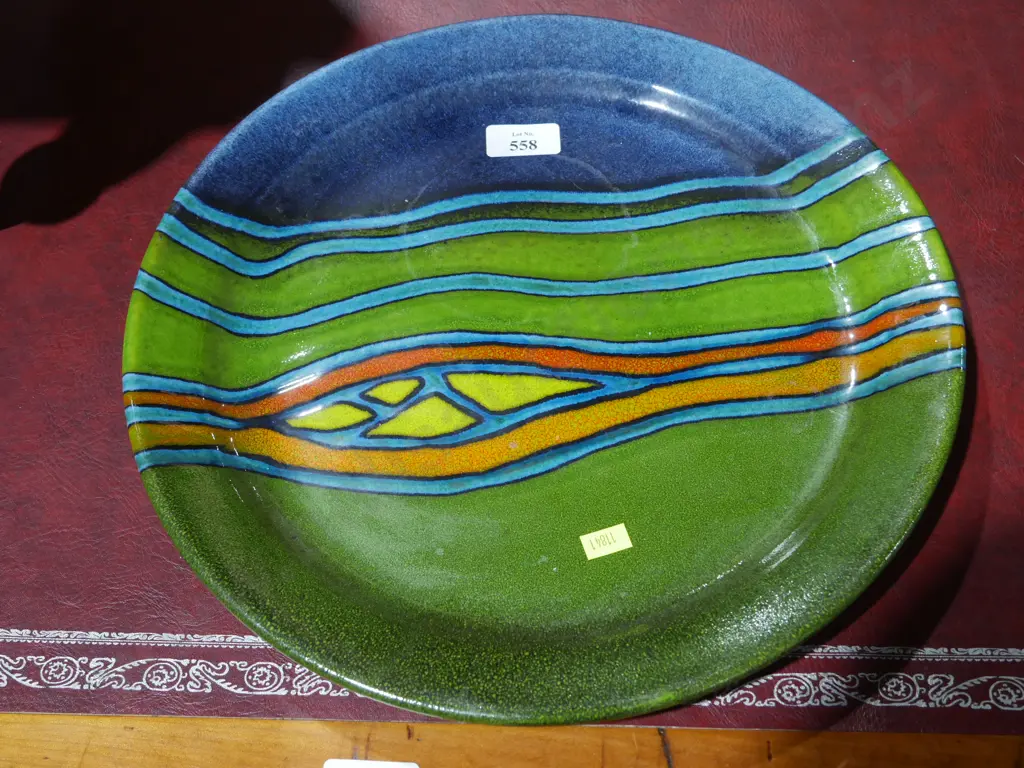 Morris and James pottery plate Image 1++