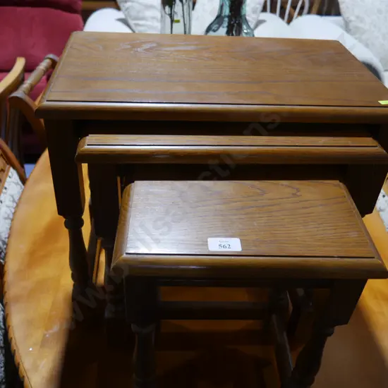 Nest of three tables