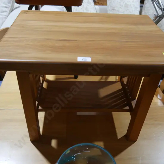Solid wood occasional table