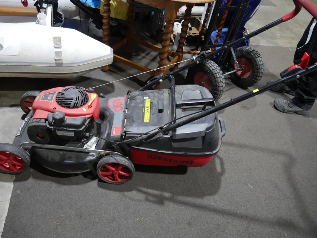 Masport petrol mower Image 1++
