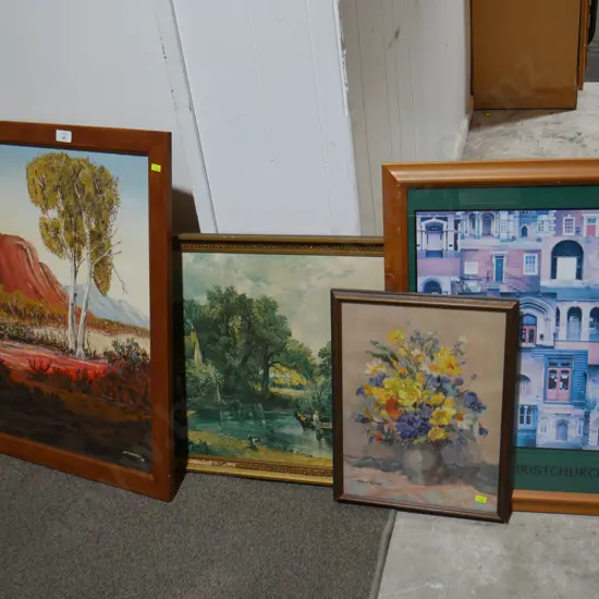 Assorted artworks