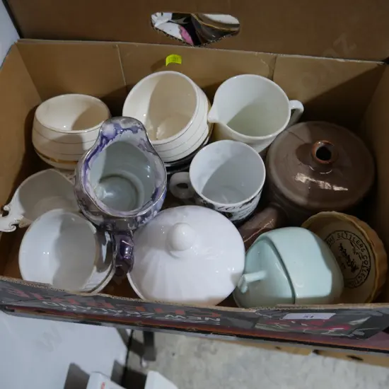 Cups, jugs etc