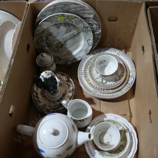 Assorted china