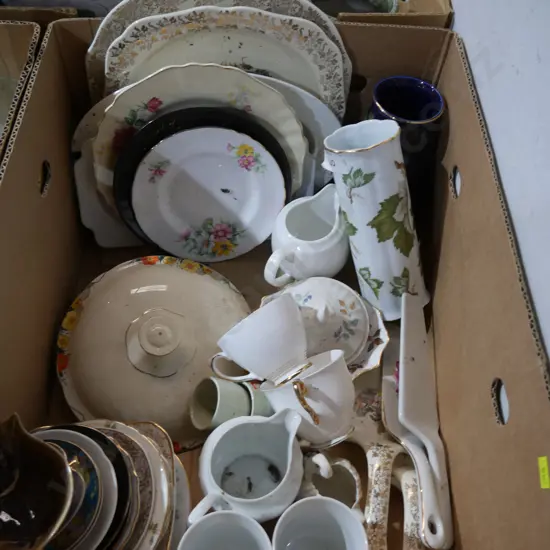 Assorted china