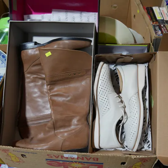 Assorted shoes and boots