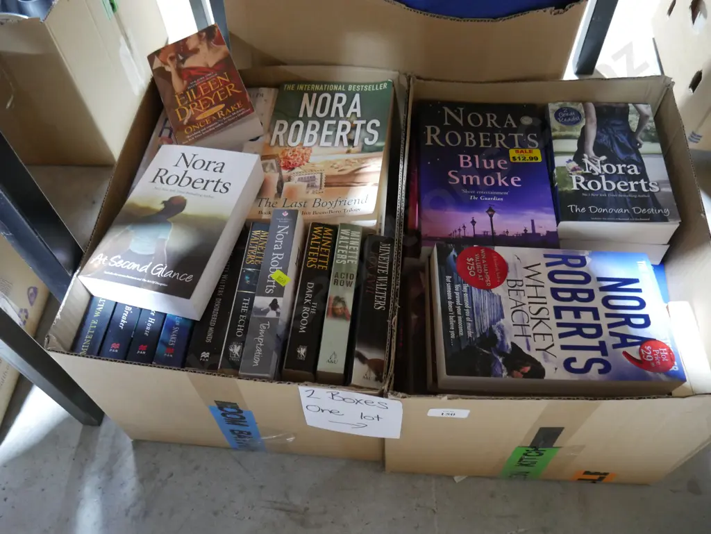 Two boxes of books Image 1++