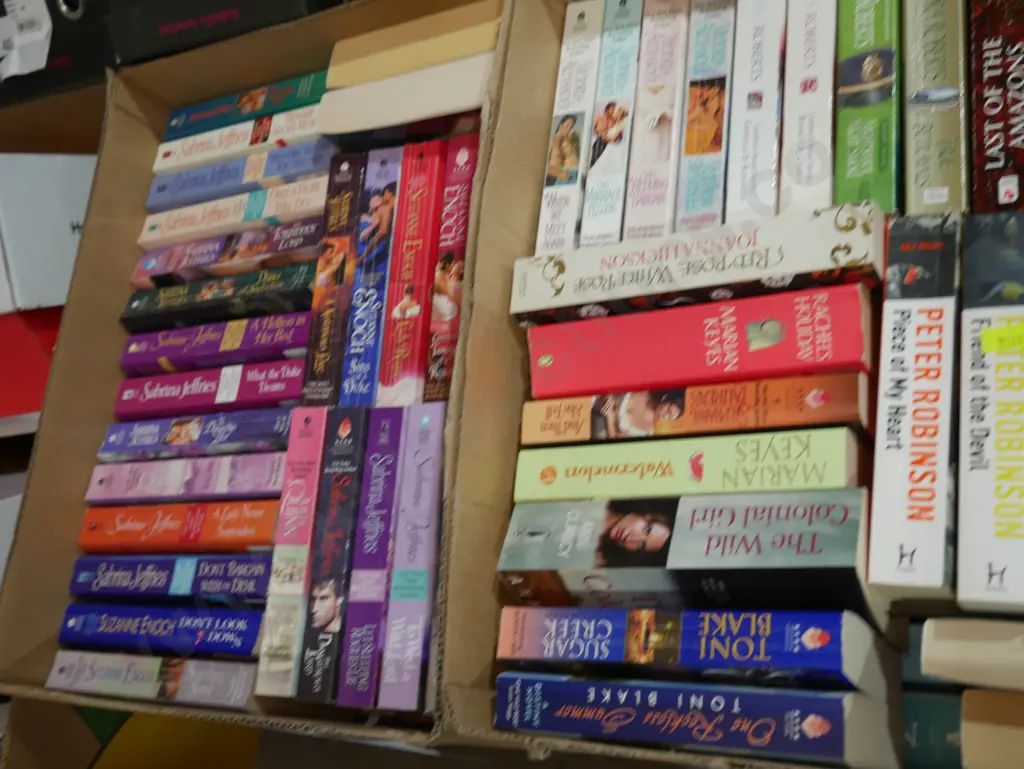 Two boxes of books Image 1++