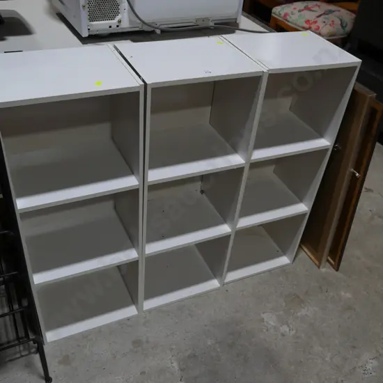 3 MDF storage units