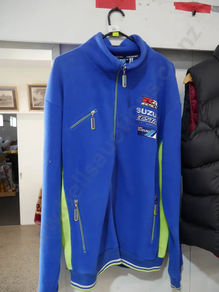 Suzuki polar fleece zip jacket Image 1++