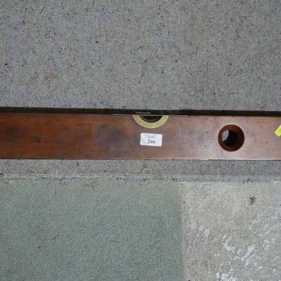 Wooden level
