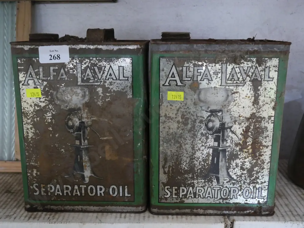 Two oil containers Image 1++