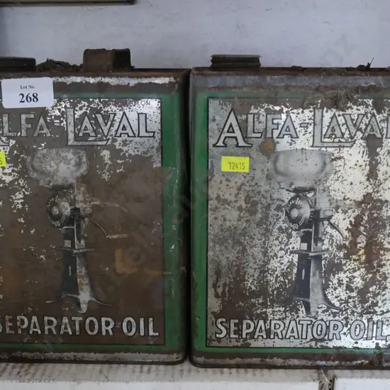 Two oil containers