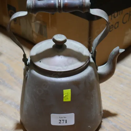Copper teapot