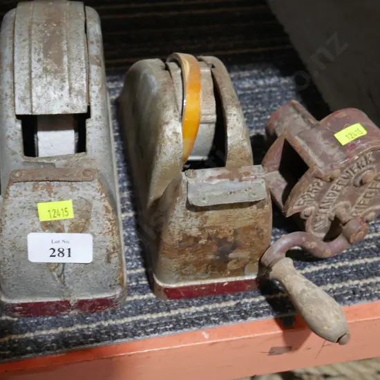 2 tape dispensers etc