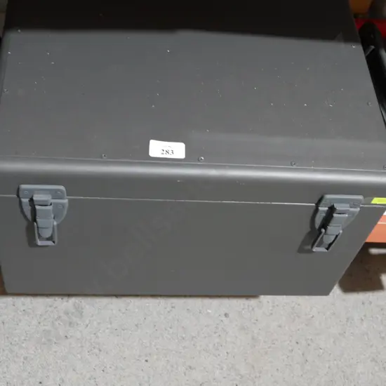 Metal storage box