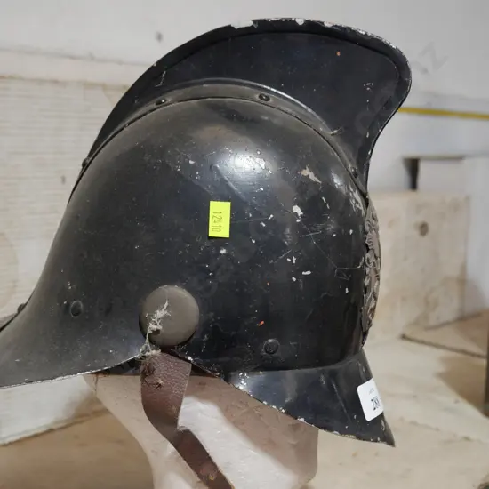 Aluminium fire helmet