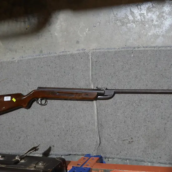 Air rifle, & pellets