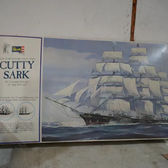 Model cutty Sark ship