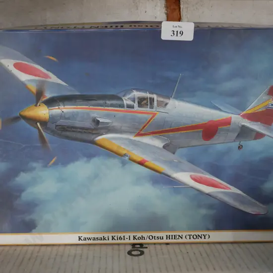Model Kawasaki plane