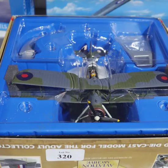 Model World War II aircraft