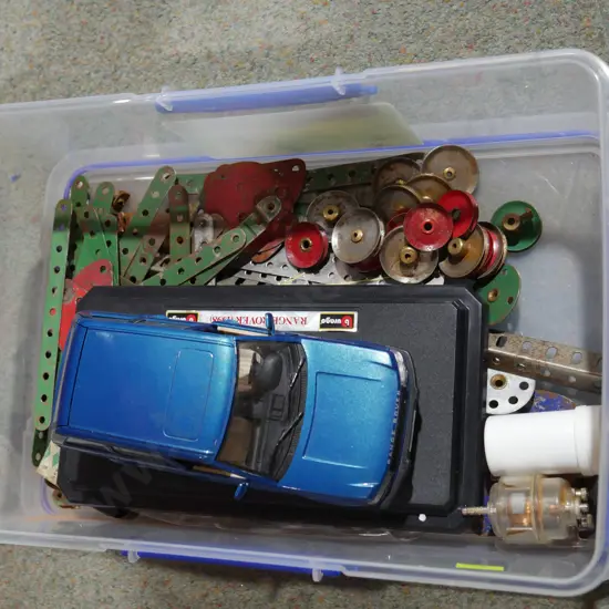 Range Rover model, Meccano etc